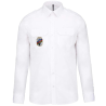 Chemise avec écusson manches longues
