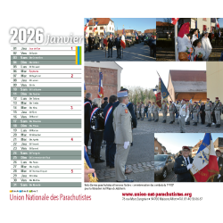 Calendrier 2026