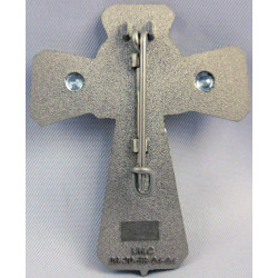 Broche croix parachutistes de l'aumonier père Casta 2° REP