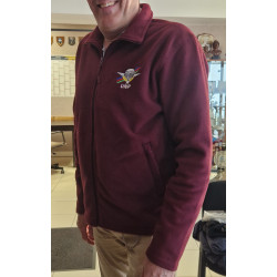 Polaire 2026 amarante logo UNP