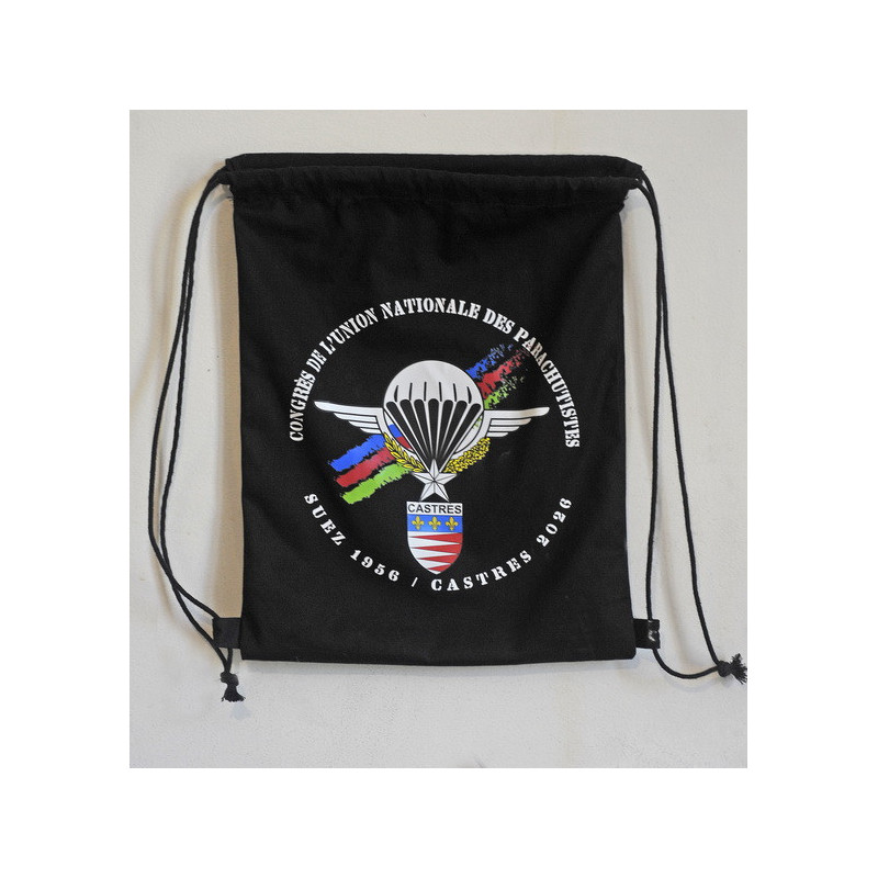 Sac à dos cordes congrès UNP Castres