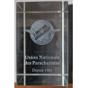 Cristal Insigne UNP para 8 cm - 5cm