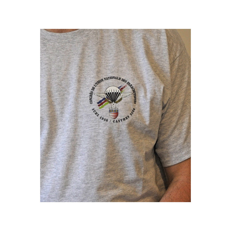 T-Shirt couleur  Gris  congrès Castres 2026
