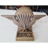 Support brevet para industriel "Vieux bronze"