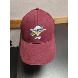 casquette amarante Logo UNP