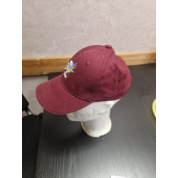 casquette amarante Logo UNP