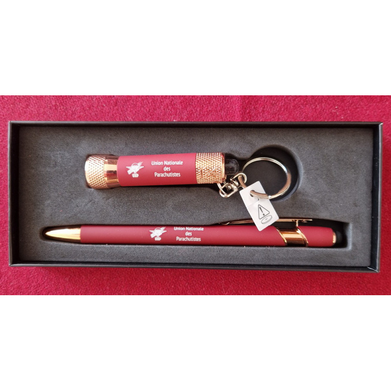 Coffret Stylo avec lampe (idée cadeaux)