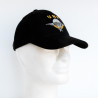 Casquette noire brevet para