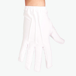 Gants blancs de cérémonie