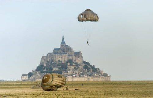 Saut sur le mont Saint Michel