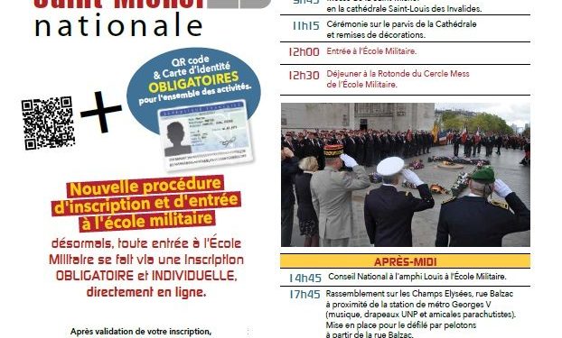 inscription Saint-Michel 2023